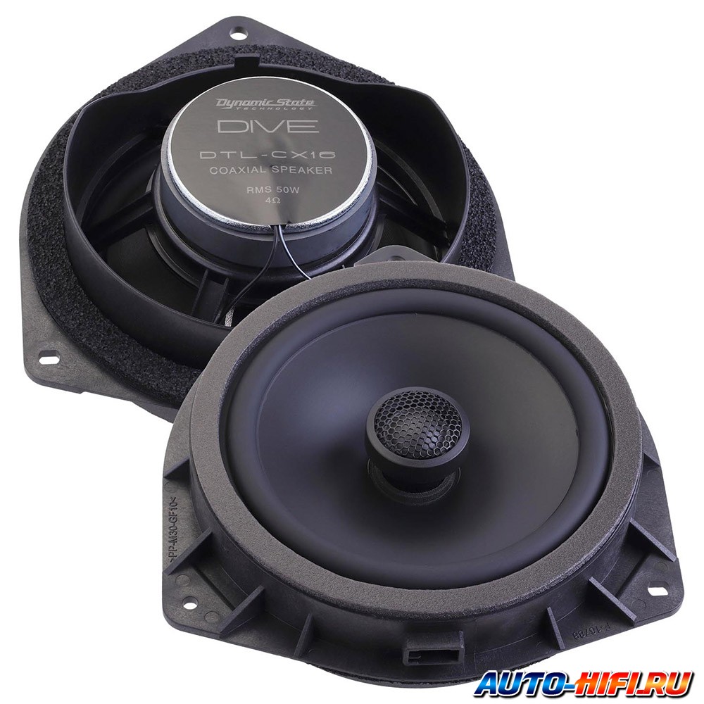 2-полосная коаксиальная акустика Dynamic State DTL-CX16 2-полосная коаксиальная акустика Dynamic State DTL-CX16